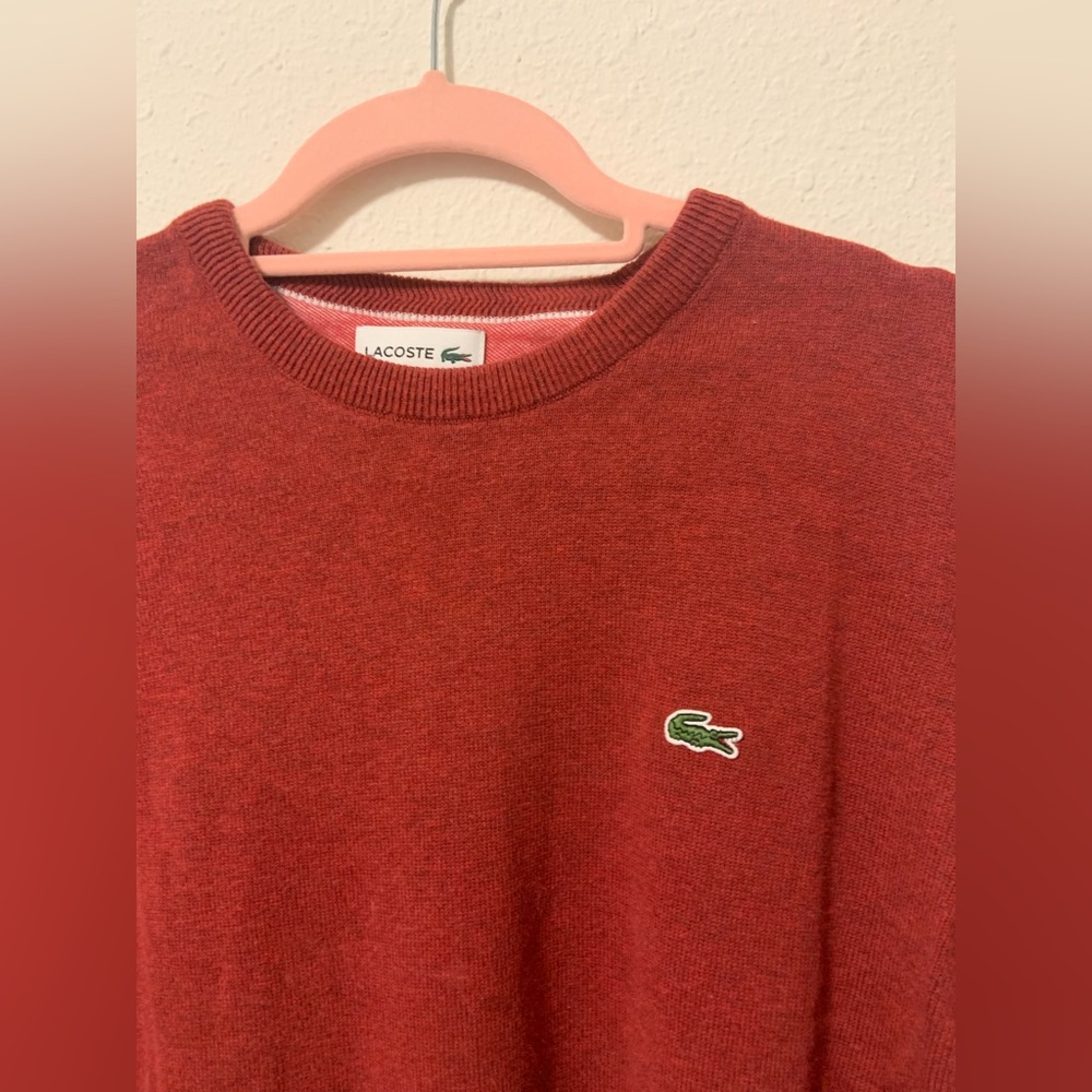 MENS LACOSTE SWEATER MEDIUM